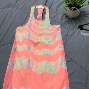 Multi color short dress